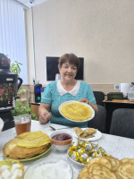 В Бавлинской клиентской службе ОСФР отметили традиционную Масленицу