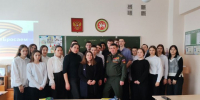 Парламентский урок прошел в школе №1: «Святое дело - Родине служить!» - Бавлы-информ