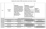 МФЦ предоставляет график  работы  отделов/филиалов предпраздничные,  выходные  и праздничные дни